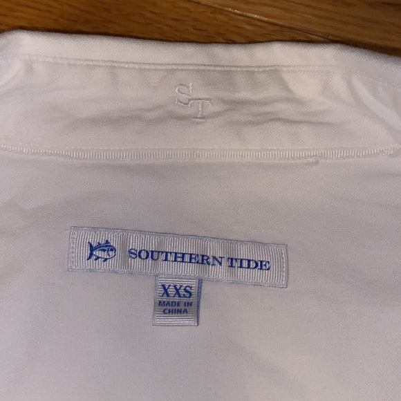 Madison Oxford Shirt in Classic White by Southern Tide, size XXS, EUC - Picture 6 of 11